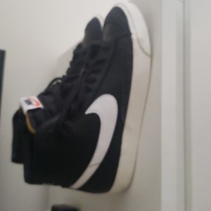 Black Nike hightops